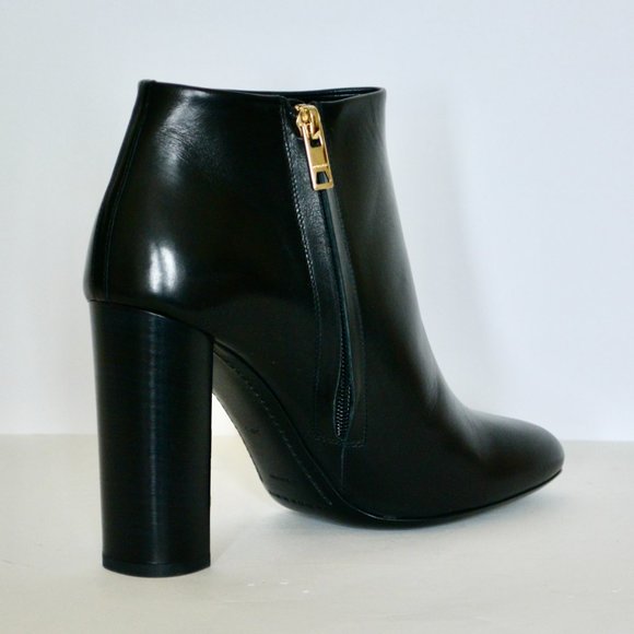 NWT AUTHENTIC BURBERRY KENNARD LEATHER ANKLE BOOTS - Picture 3 of 10